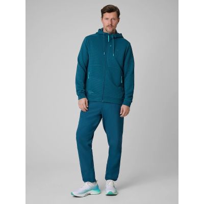 3. Bluza treningowa regular z kapturem męska 4F 4FRSS26TFSWM1006-30S