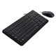 4. Zestaw klawiatura + mysz HP 150 Wired Mouse and Keyboard przewodowe czarne 240J7AA