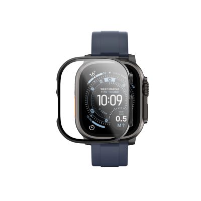 4. Szkło ochronne AMAZINGTHING Radix z etui na Apple Watch UItra 3 49 mm - czarne