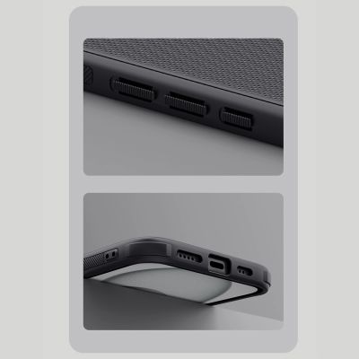 17. Etui Nillkin Super Frosted Shield Pro Magnetic Case na iPhone 16 - czarne