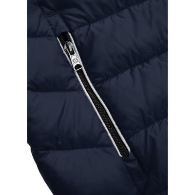 8. Kurtka zimowa męska Pit Bull West Coast Padded Seacoast granatowy z kapturem