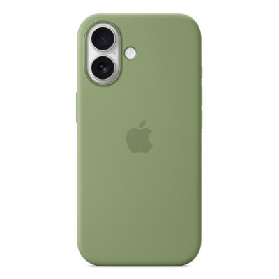 4. Silikonowe etui Apple do iPhone'a 17 z MagSafe (jasnozielone mech)