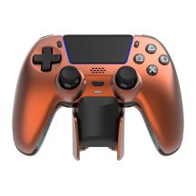 Deltaco Gaming GAM-199-ORANGECOPPER kontroler gier Pomarańczowy, Brąz Bluetooth/USB Gamepad PlayStation 5, PC, Android, iOS
