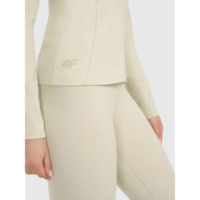 7. Bluza treningowa slim szybkoschnąca damska 4F 4FRAW25TFSWF0808-83S