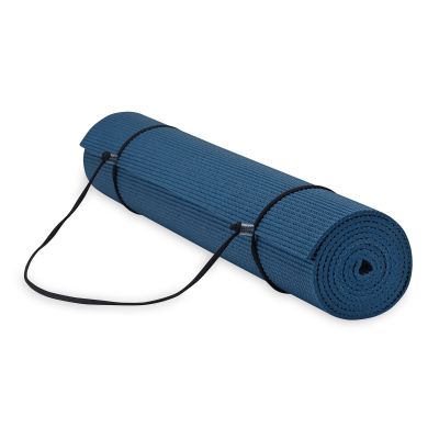 5. Mata do Jogi Gaiam Essentials 6 mm z pskiem Navy 63314