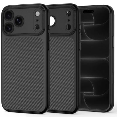 Etui Tech-Protect MagCam MagSafe Carbon na iPhone 18 Pro Max / 17 Pro Max - czarne