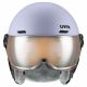 4. Uvex Skihelm rocket jr visor Lawenda