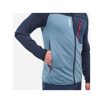 6. Bluza MILLET M SENECA FLEECE HOODIE niebieska