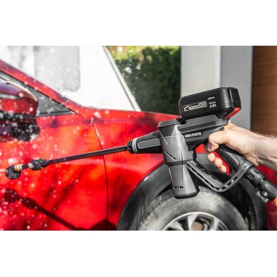 2. Graphite 58G083 podkładka ciśnieniowa Kompaktowy Bateria 170 l/h Szary