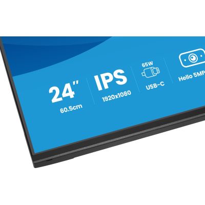 8. iiyama ProLite XB2497HSNH-B1 24IN IPS LCD 4MS 1920X1080 350CD/M2 HDMI/DP/USB 2 monitor komputerowy 60,5 cm (23.8") 1920 x 1080 px Full HD Czarny