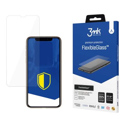 Szkło hybrydowe 3mk FlexibleGlass™ na iPhone XS