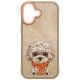 3. Etui Nimmy Big Eyed Pet 2.0 Dog do iPhone 17 - beżowe