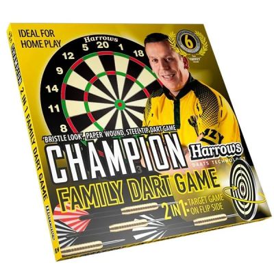 6. Tarcza Harrows Champion Family Paper Dart Game dwustronna HS-TNK-000013077