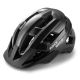Kask rowerowy Rockbros LK-67 młodzieżowy z odpinanym daszkiem 54–58 cm - czarny