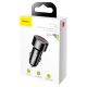18. Baseus Magic Series Dual QC - ładowarka samochodowa Quick Charge 3.0 2x USB 45W 6A czarny (CCMLC20A-01)