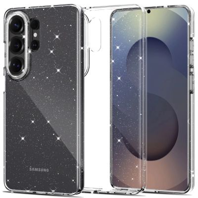 Etui Tech-Protect FlexAir na Samsung Galaxy S26 Ultra - przezroczysto-brokatowe