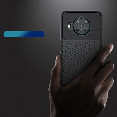 3. Thunder Case elastyczne pancerne etui pokrowiec Nokia X100 czarny