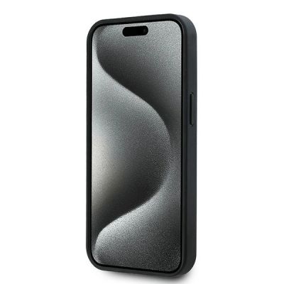 5. Etui Karl Lagerfeld Karl Head MagSafe na iPhone 15 Plus - czarne