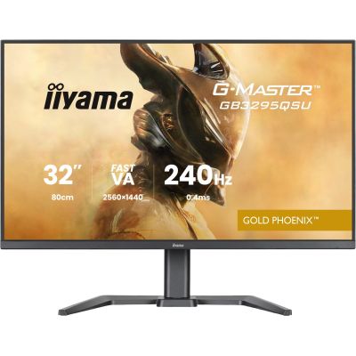 15. iiyama G-MASTER GB3295QSU-B1 monitor komputerowy 80 cm (31.5") 2560 x 1440 px Quad HD LED Czarny