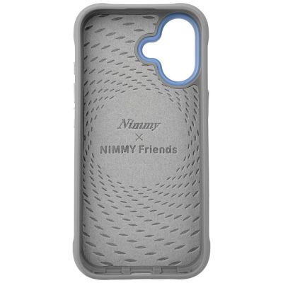 3. Etui Nimmy Glasses Cool nag na iPhone 17 - szare