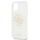 6. Etui Guess Glitter 4G Big Logo na iPhone 12 Pro Max - przezroczyste