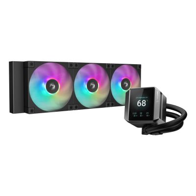 8. DeepCool MYSTIQUE 360 ARGB Procesor Chłodnica cieczy all-in-one 12 cm Czarny 1 szt.
