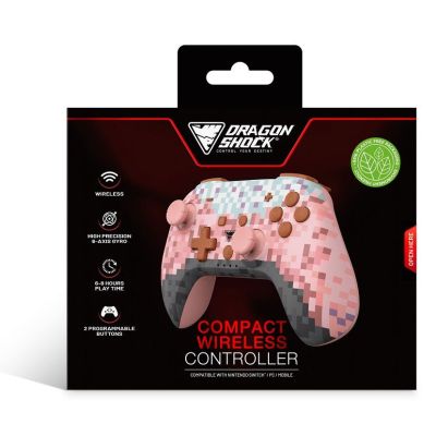 5. Dragonshock PopTop Różowy, Brązowy, Czarny, Jasny Niebieski, Fioletowy Bluetooth Gamepad Analogowa/Cyfrowa Nintendo Switch, PC