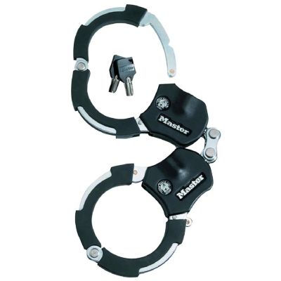 4. MASTER LOCK Street Cuff Slot Czarny, Srebrny 360 mm Zamek pierścieniowy