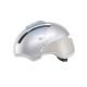 3. Kask Rowerowy HJC CALIDO PLUS Srebrny PEARL GREYISH SILVER r.M
