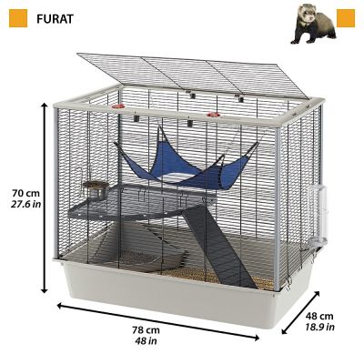 2. FERPLAST Furet Plus - klatka dla fretki Furet Plus