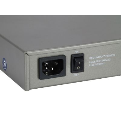 4. Przełącznik zarządzalny LevelOne GB/L3 20-portowy 19" 10 Gb/s