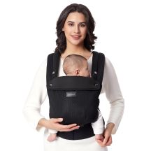 Momcozy BC001 | Nosidełko dla niemowląt i dzieci | Kolor czarny