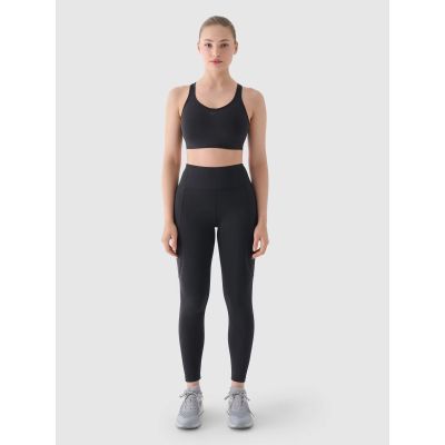 5. Biustonosz do biegania ze średnim wsparciem 4F 4FWAW24USBAF137-22S