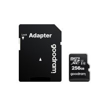 GOODRAM microSDXC 256GB class 10 UHS I + adapter