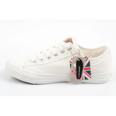2. Lee Cooper buty sportowe damskie trampki modne białe wygodne