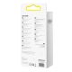 12. Kabel Baseus Dynamic Series 2,4A USB-A - Lightning 2m - biały