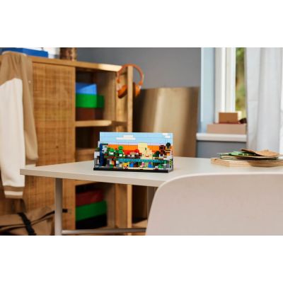 7. LEGO Minecraft 21589 Miniaturowe biomy