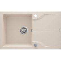 Zlewozmywak granitowy 1-komorowy z ociekaczem ZQN_5113 5908212092491