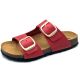 10. Bio Bio Buty laczki damskie klapki profilowane skóra naturalna