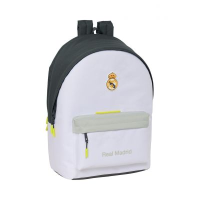 6. Plecak sportowy Real Madryt z USB i z miejscem na laptopa double backpack 612554820