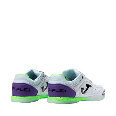 3. Buty piłkarskie Joma Top Flex 2505 Indoor biało-fioletowe TOPW2505IN