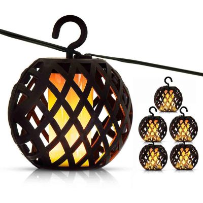 33. LAMPA SOLARNA KULE OGNIOWE 7CM 5SZT