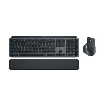 10. Klawiatura + mysz Logitech MX Keys S Combo Graphite