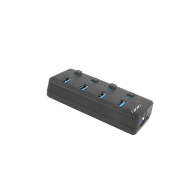 4. Hub NATEC Mantis 2 NHU-1557 (4x USB 3.0; kolor czarny)