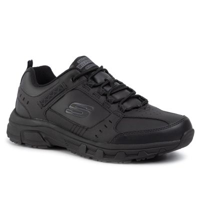 2. Buty sportowe męskie Skechers OAK CANYON REDWICK z ekologicznej skóry czarne (51896BBK)
