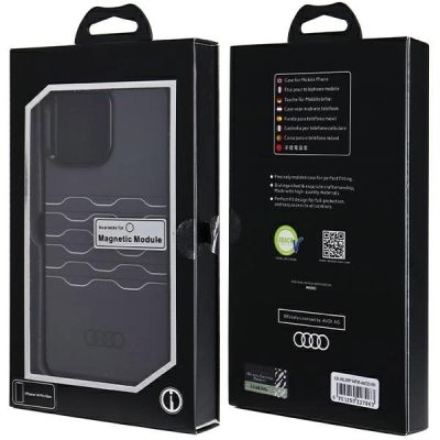 7. Etui Audi IML MagSafe na iPhone 14 Pro Max - czarne