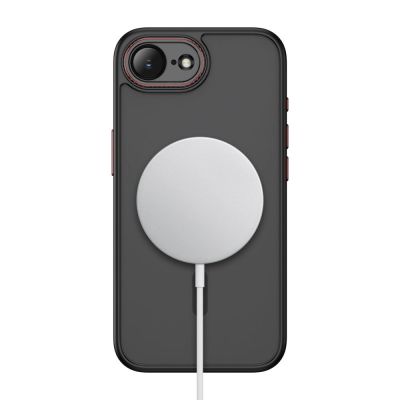 4. Etui Tech-Protect MagCam na iPhone 16e / 17e - półprzezroczyte