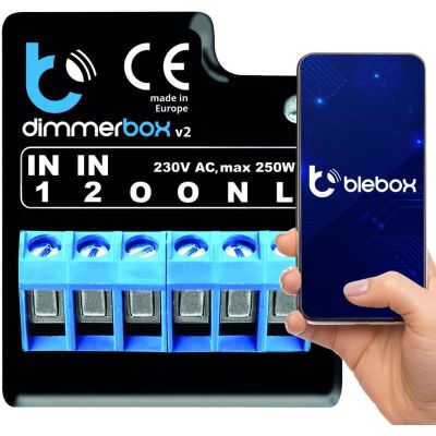 2. BLEBOX dimmerbox v2 - ŚCIEMNIACZ 230V