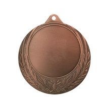 Medal brązowy ogólny z miejscem na emblemat 50 mm - medal stalowy