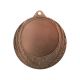 Medal brązowy ogólny z miejscem na emblemat 50 mm - medal stalowy